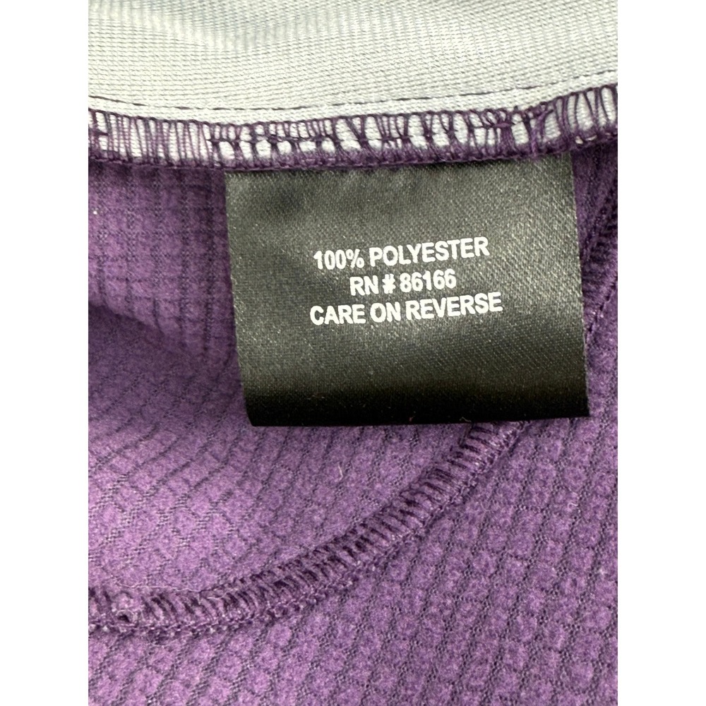 Sherpa Adventure Gear Womens Purple Softshell Jacket Full Zip Coat Size Small - Picture 8 of 8